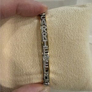 Authentic Stephanie Gottlieb Slider Bracelet